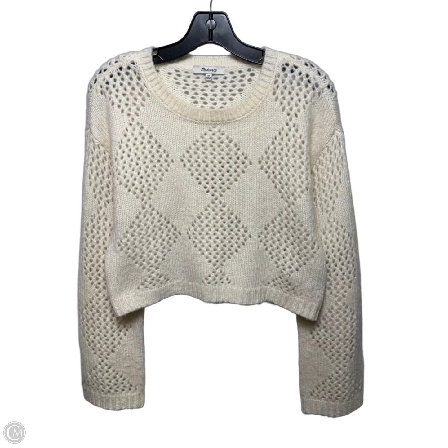 Sweater By Madewell In Cream, Size: Xs