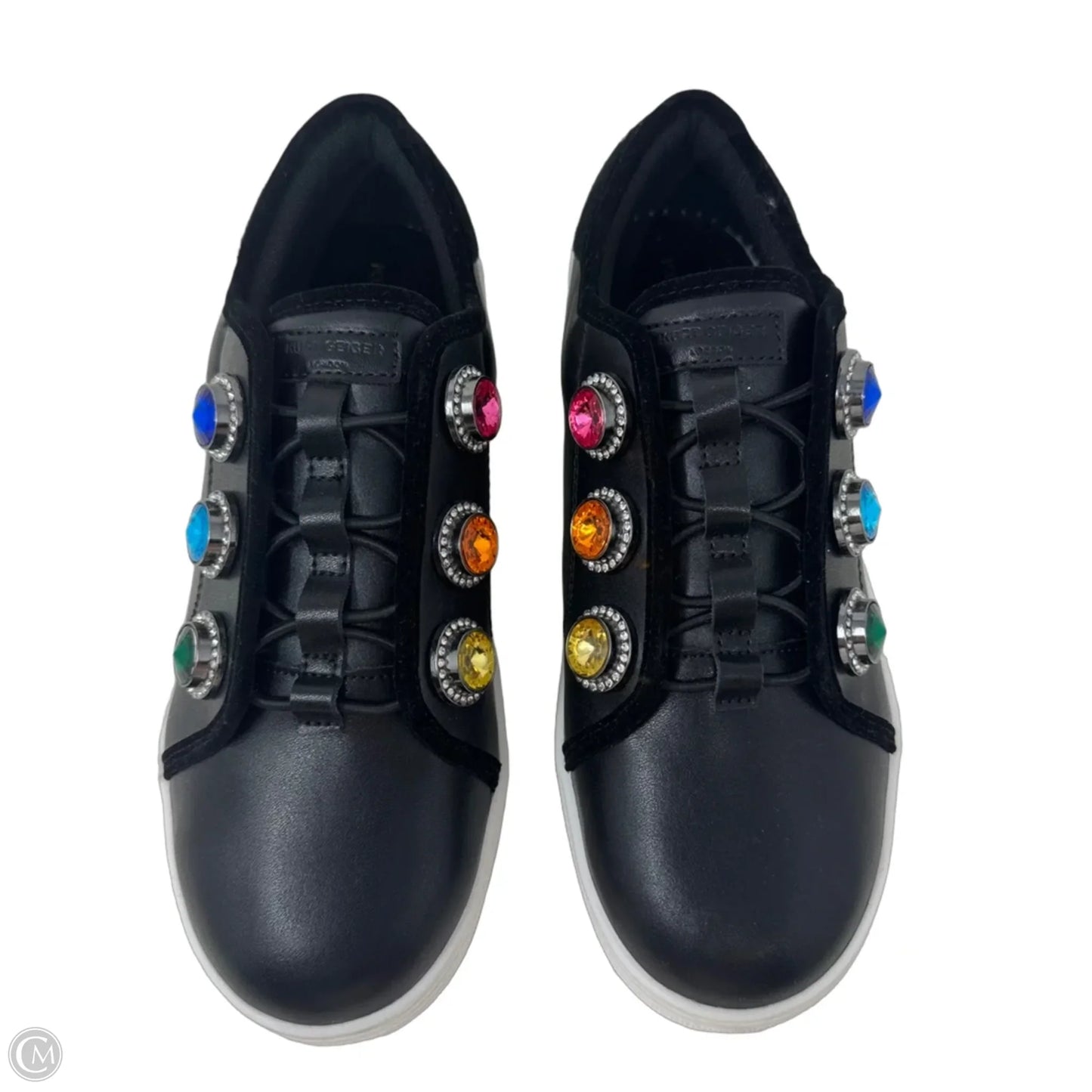 Octavia Sneakers Shoes Designer By Kurt Geiger In Black, Size: 7