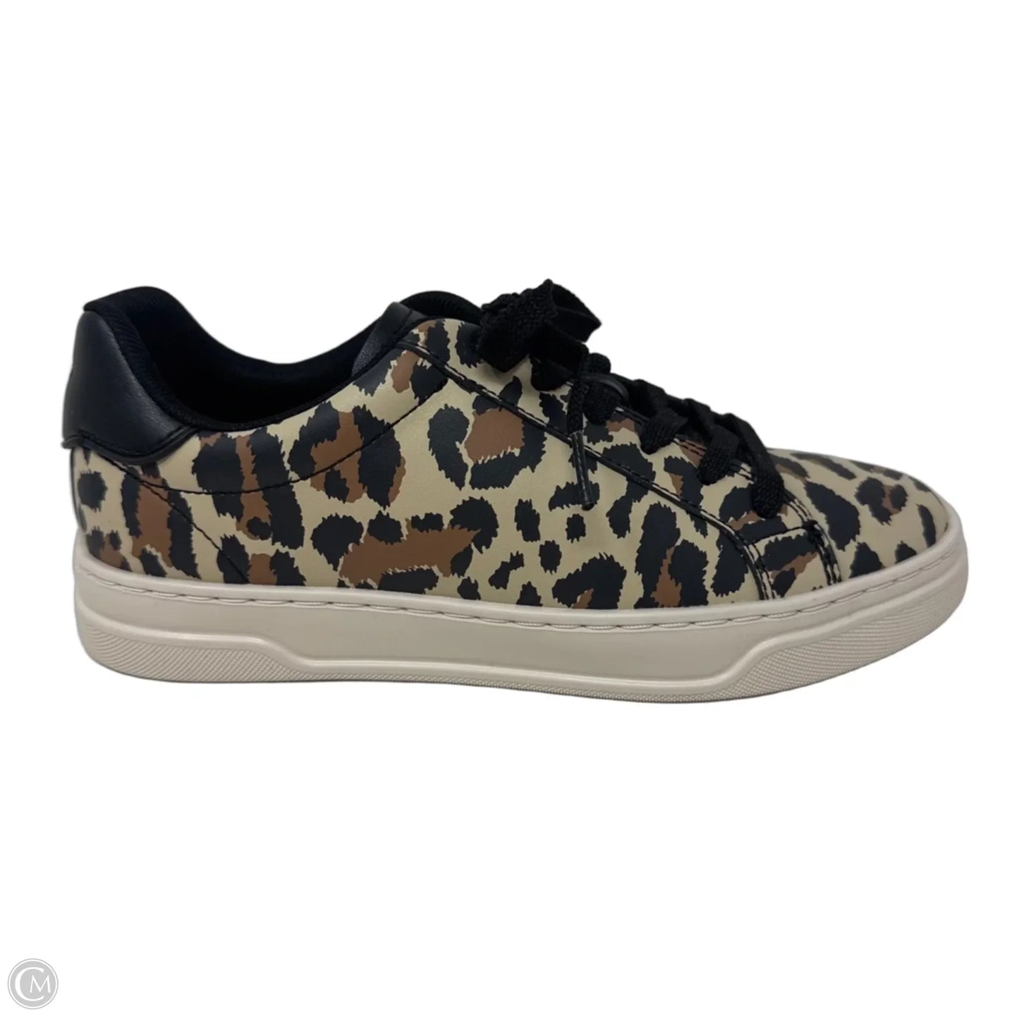 High Line Leopard Sneakers Shoes Designer By Coach In Animal Print, Size: 6.5