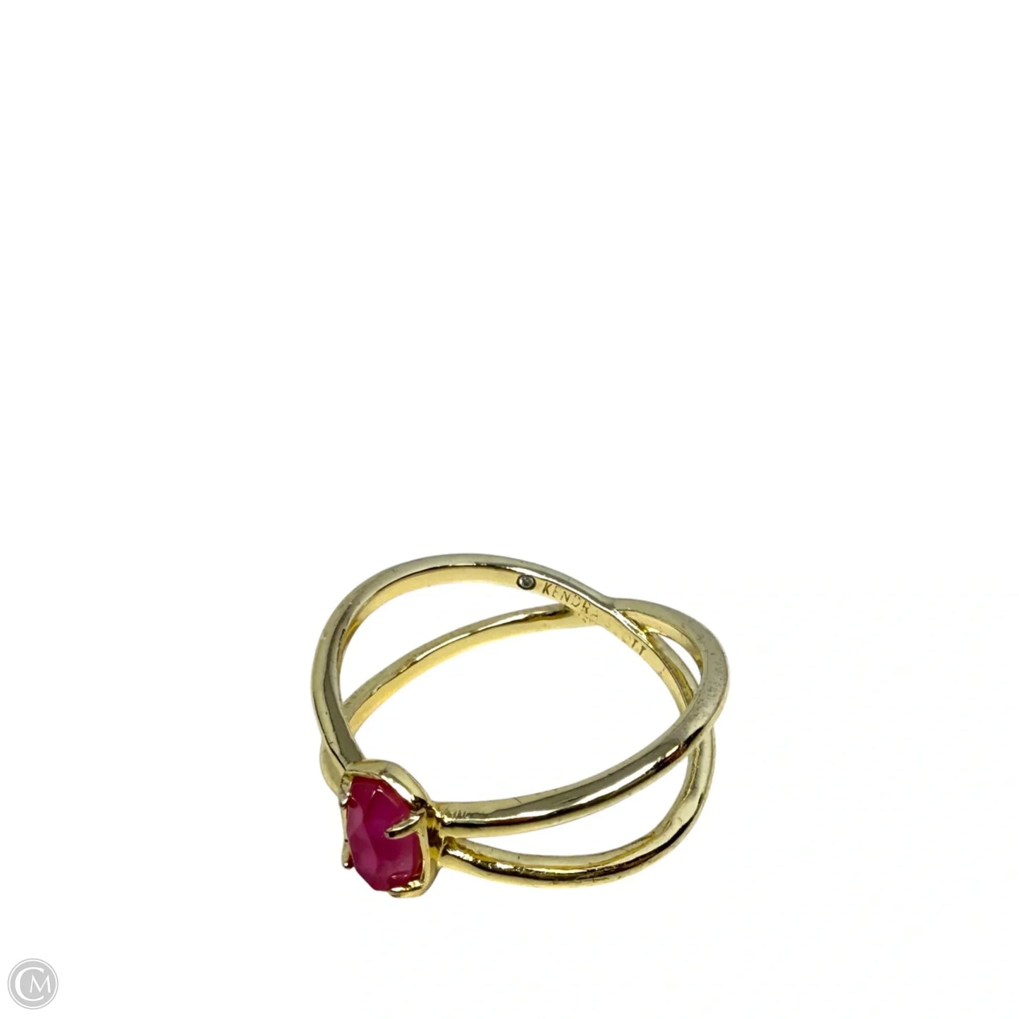 Emilie Double Band Ring Designer By Kendra Scott, Size: 8