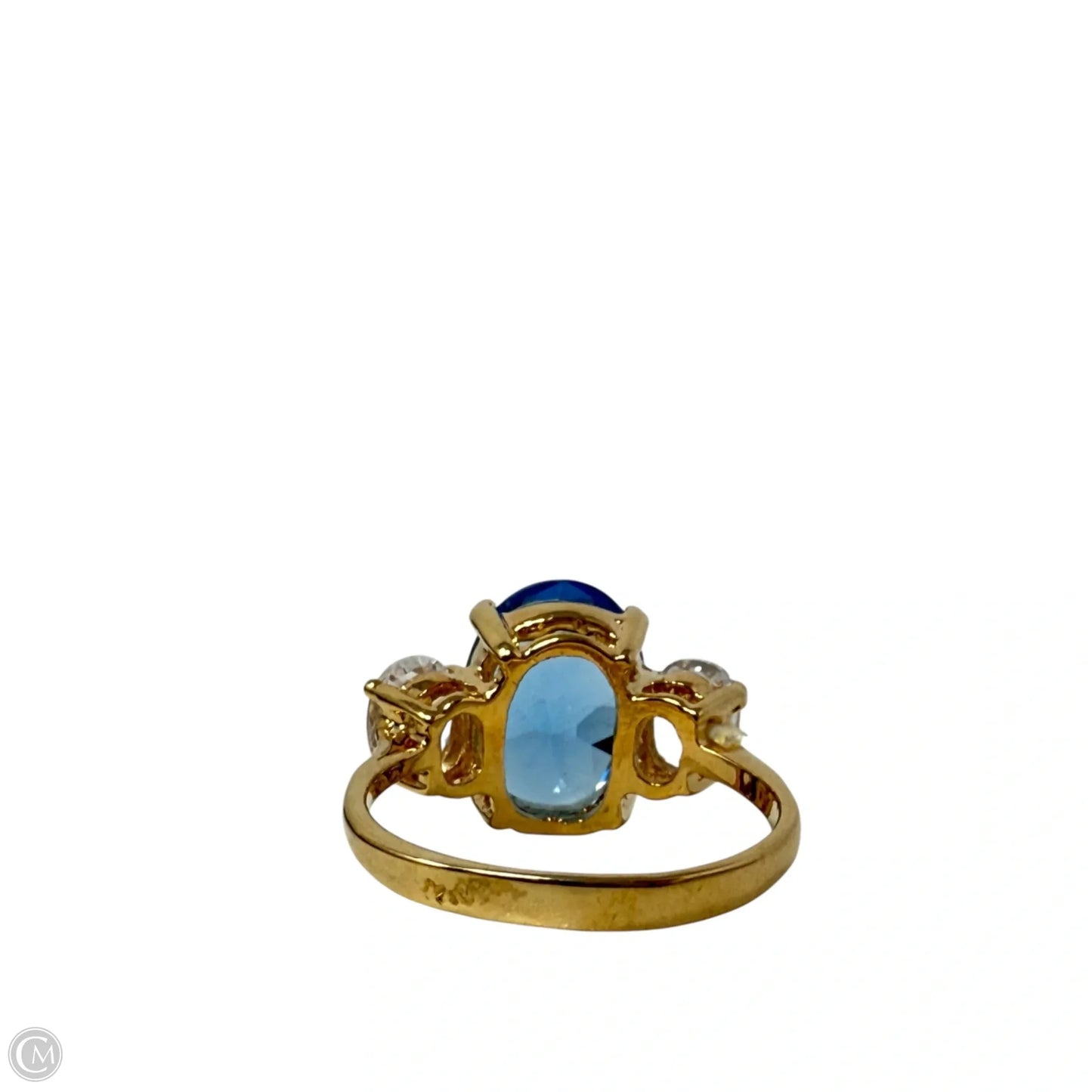 Three Stone Statement Ring, Size: 8.5