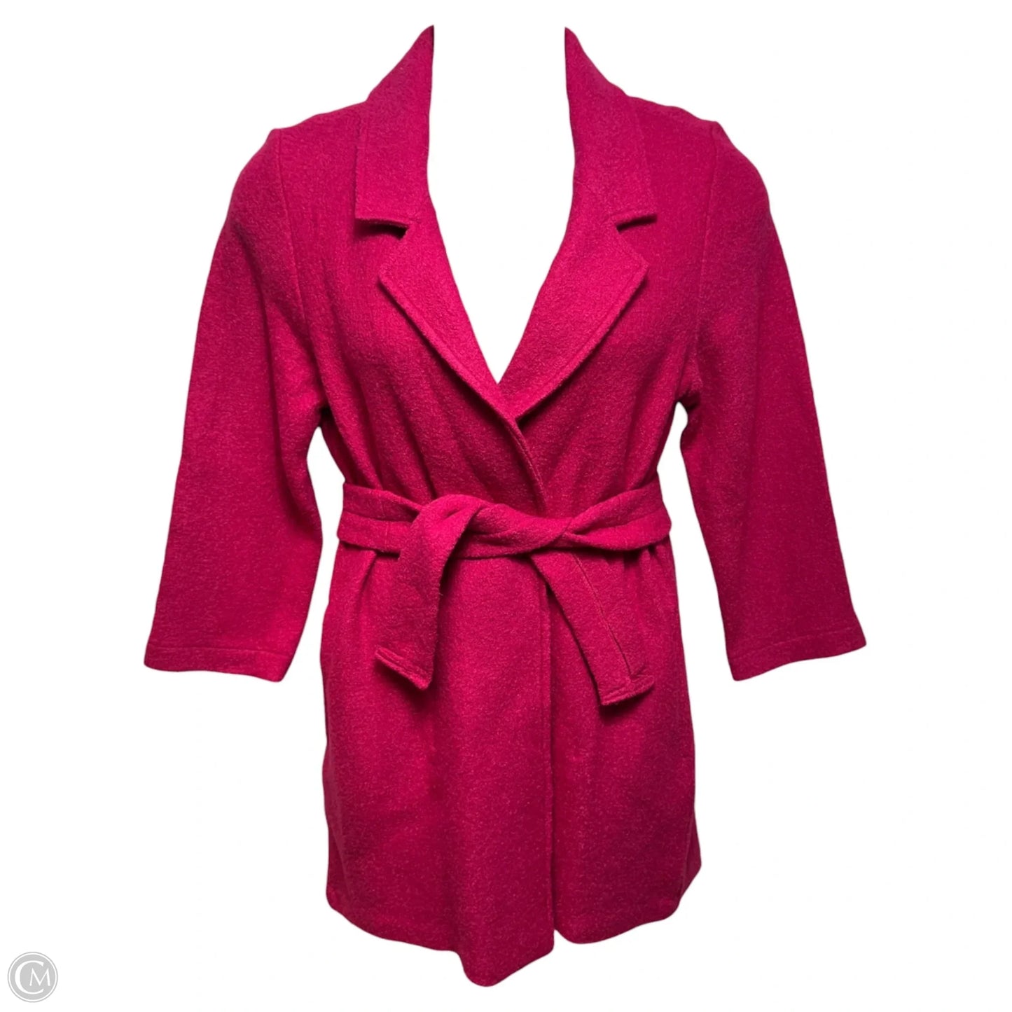 Wool Blend Coat By Rachel Zoe In Pink, Size: M