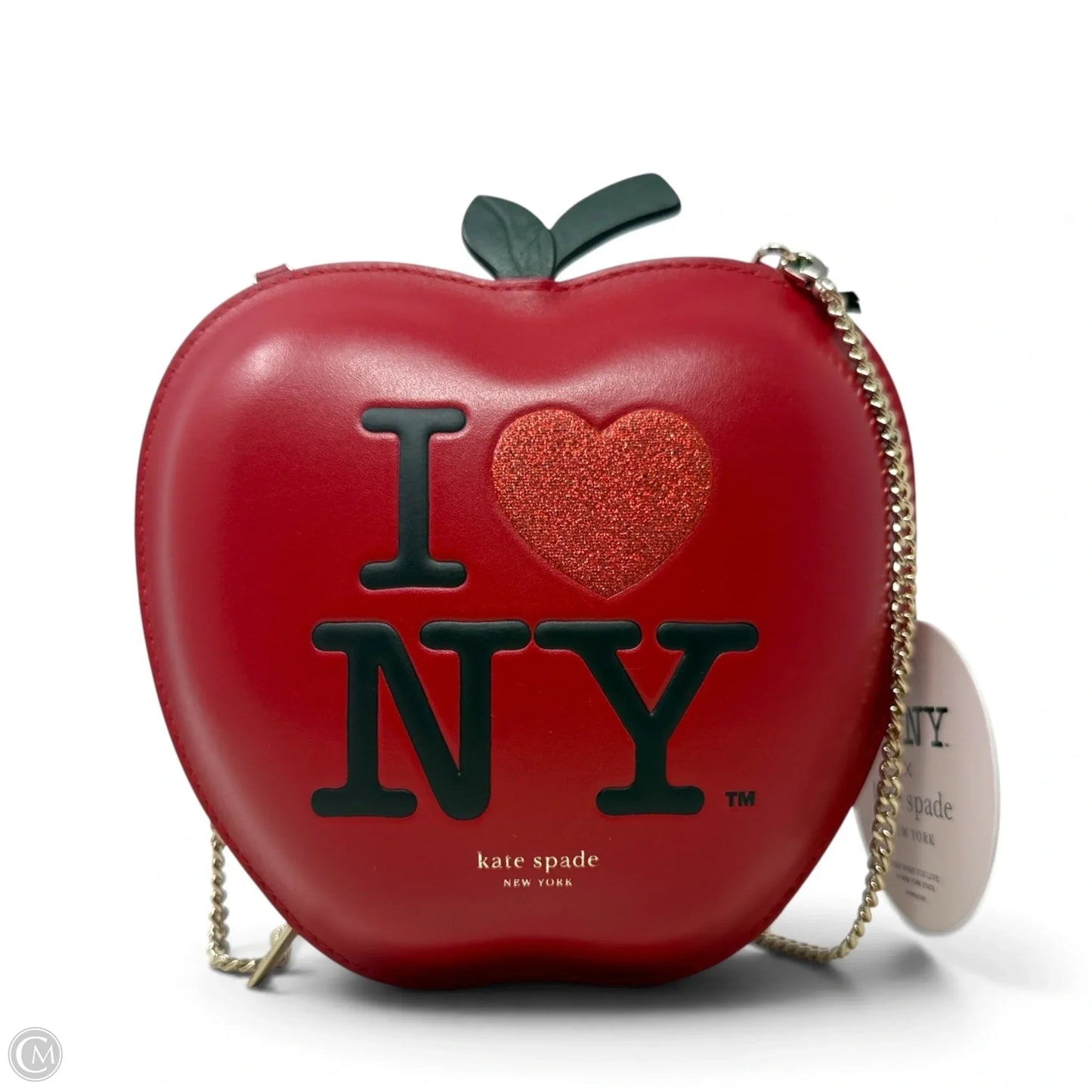 Big Apple Crossbody Designer By I Love NewYork X Kate Spade, Size: Small