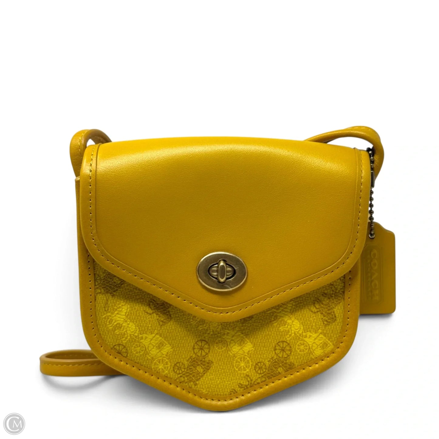 Originals Limited Edition Turnlock Flap Pouch 15 With Horse And Carriage Crossbody Designer By Coach, Size: Small