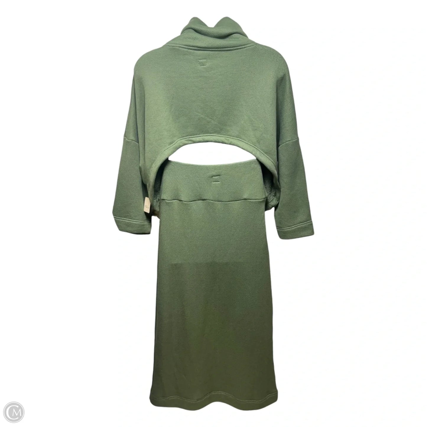 Sweatshirt & Skirt Matching Set By Free People In Green, Size: L