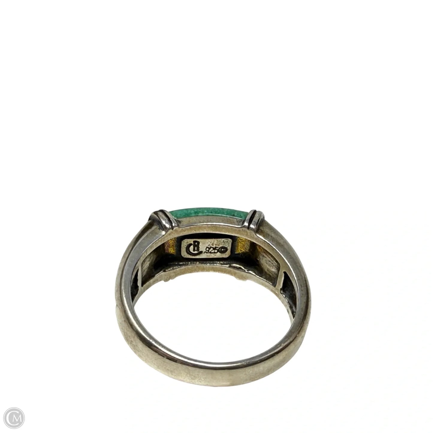 Sterling Silver, Lapis & Turquoise Inlay Ring By Carrolyn Pollack, Size: 10