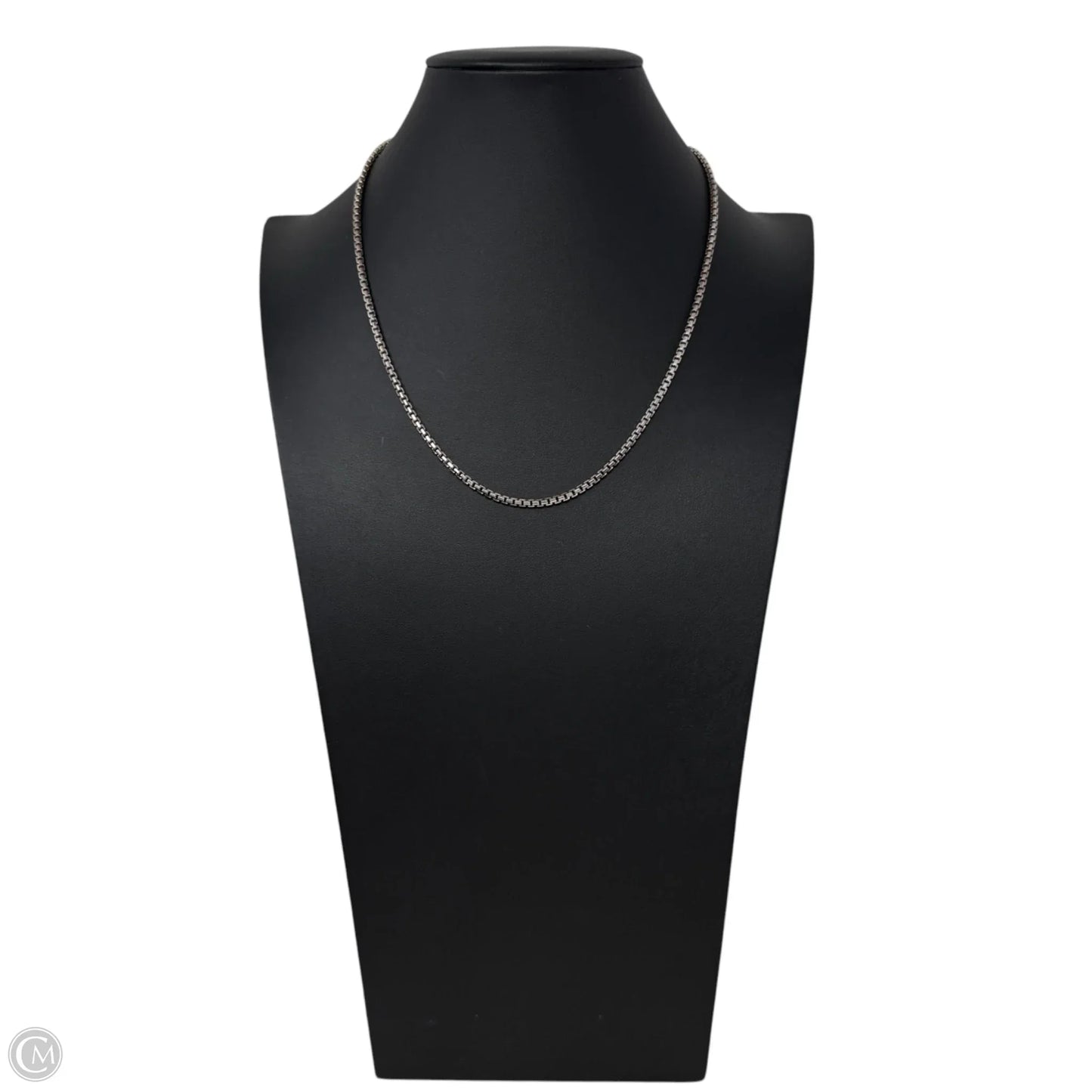 Italian Sterling Silver Box Chain Necklace