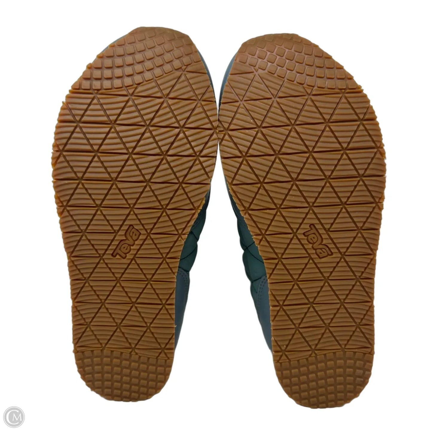 Ember Quilted Boots Shoes Flats By Teva In Teal, Size: 8
