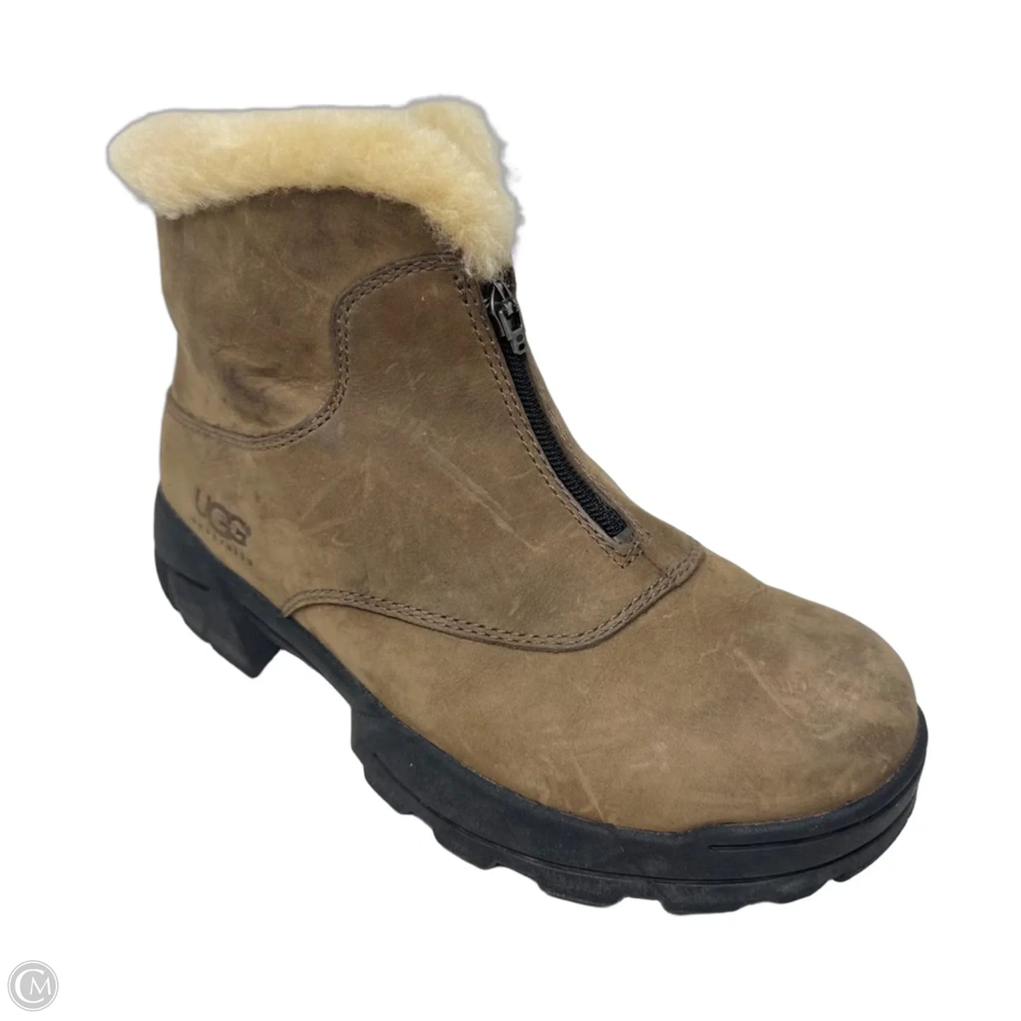 Hapsburg Zip Boots Designer By Ugg In Tan, Size: 8