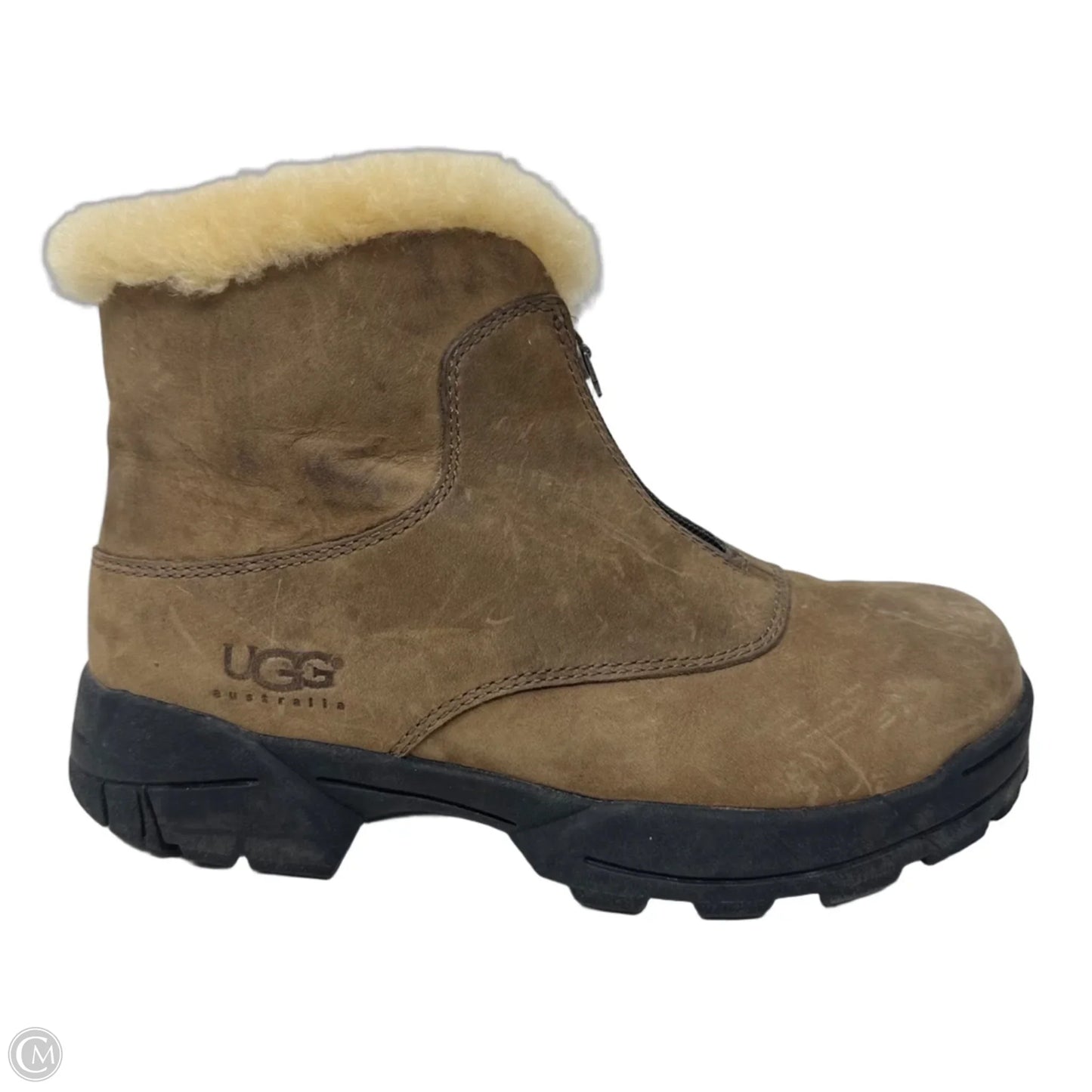 Hapsburg Zip Boots Designer By Ugg In Tan, Size: 8