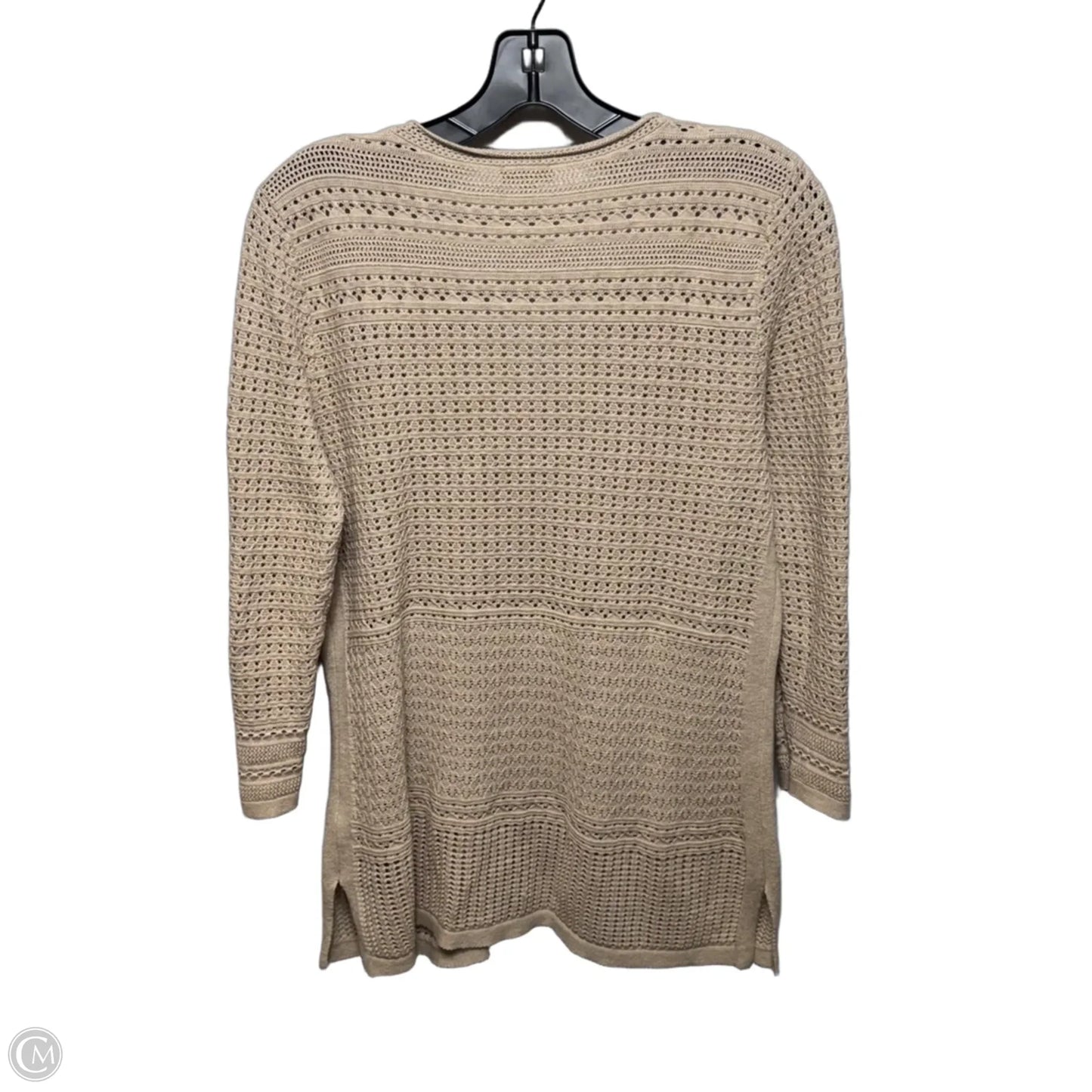 Sweater By Talbots In Tan, Size: S