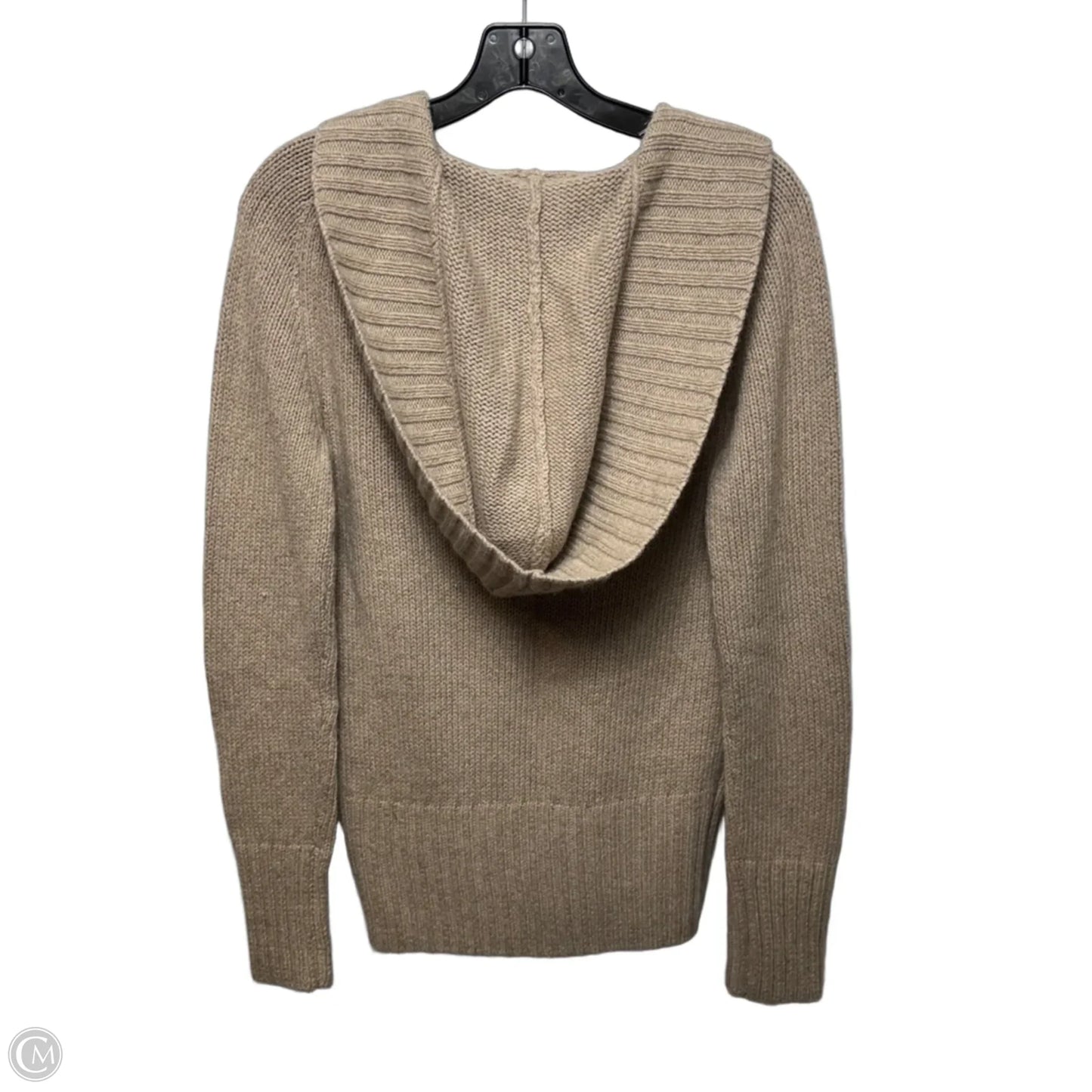 Wool Blend Sweater By Banana Republic In Tan, Size: M