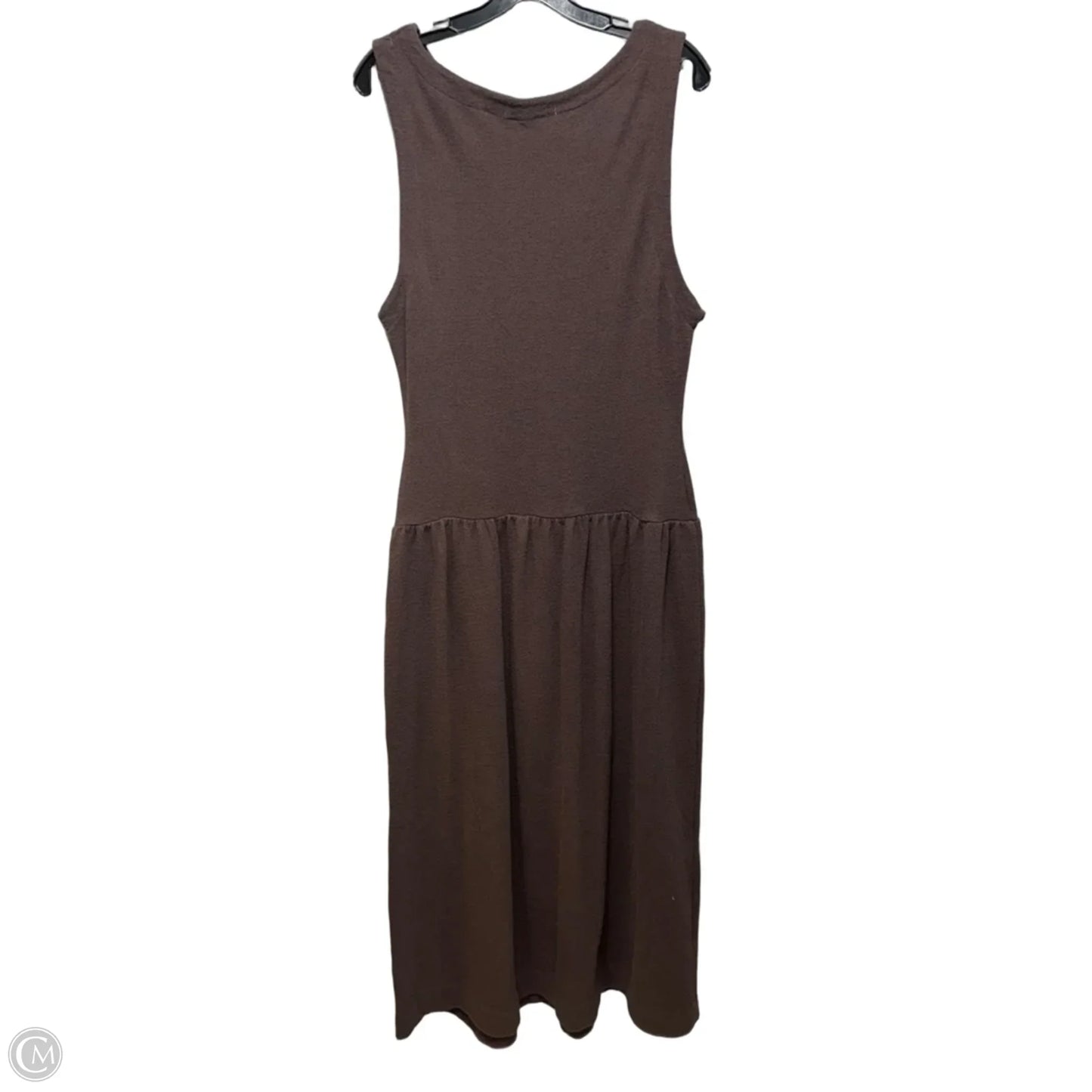 Knit Dress Casual Maxi By Free People In Brown, Size: Xl