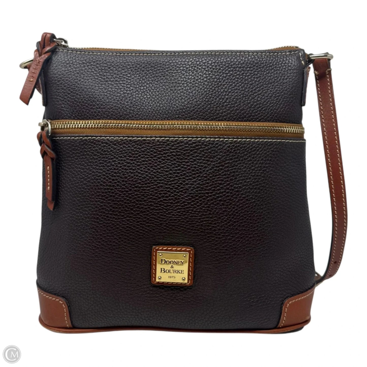 Pebble Grain Crossbody Designer By Dooney And Bourke, Size: Medium