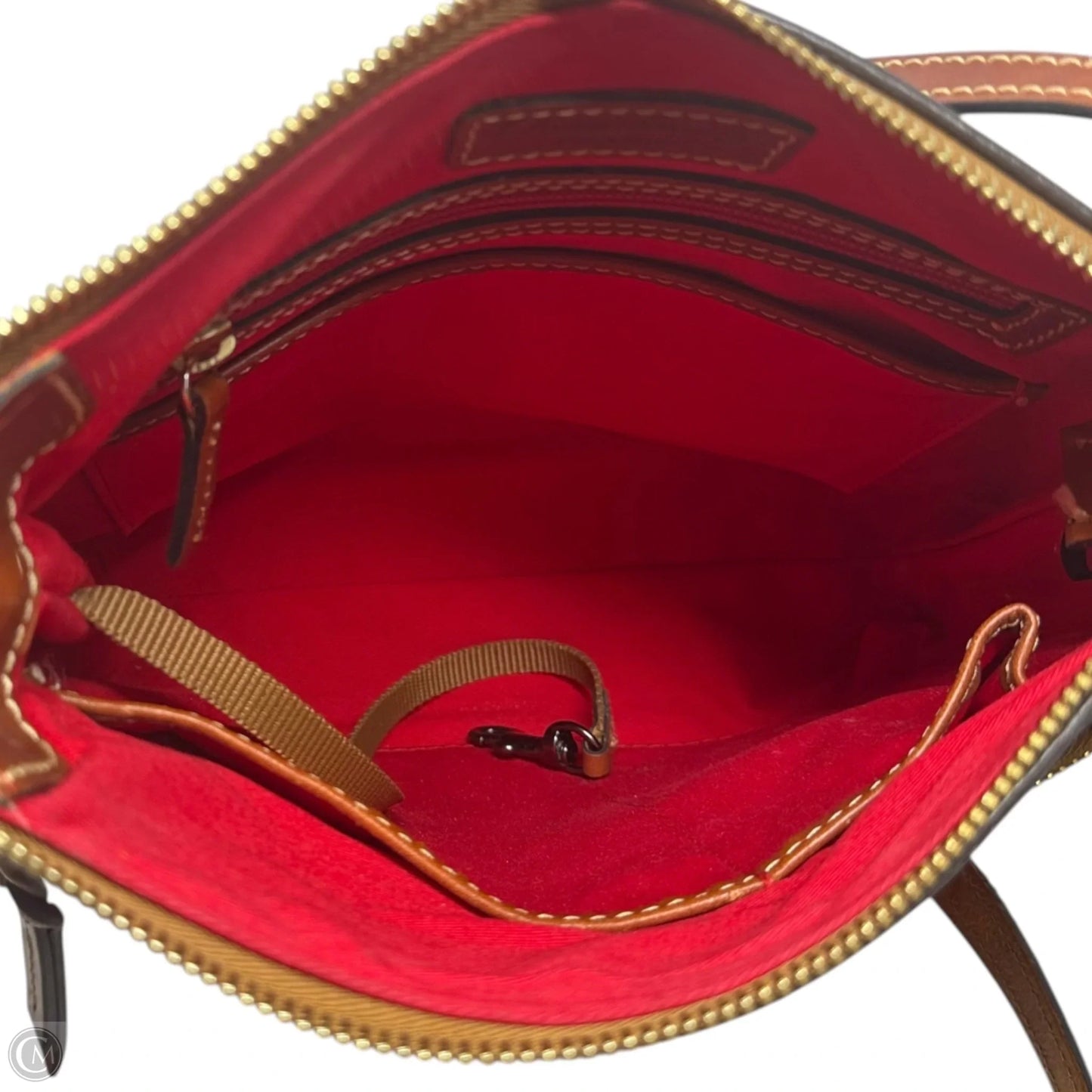 Pebble Grain Crossbody Designer By Dooney And Bourke, Size: Medium