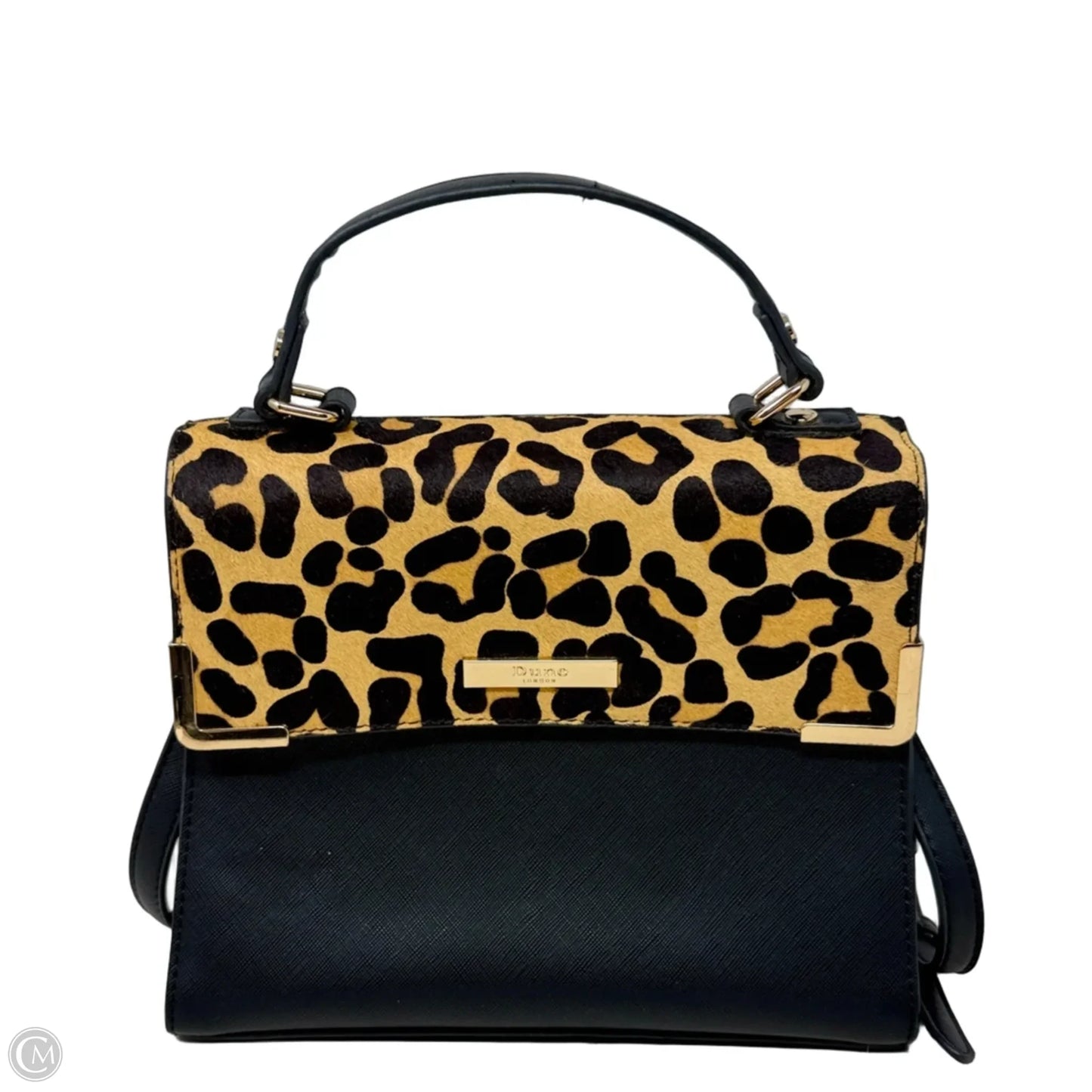 Leopard Print Crossbody Bag By Dune, Size: Medium