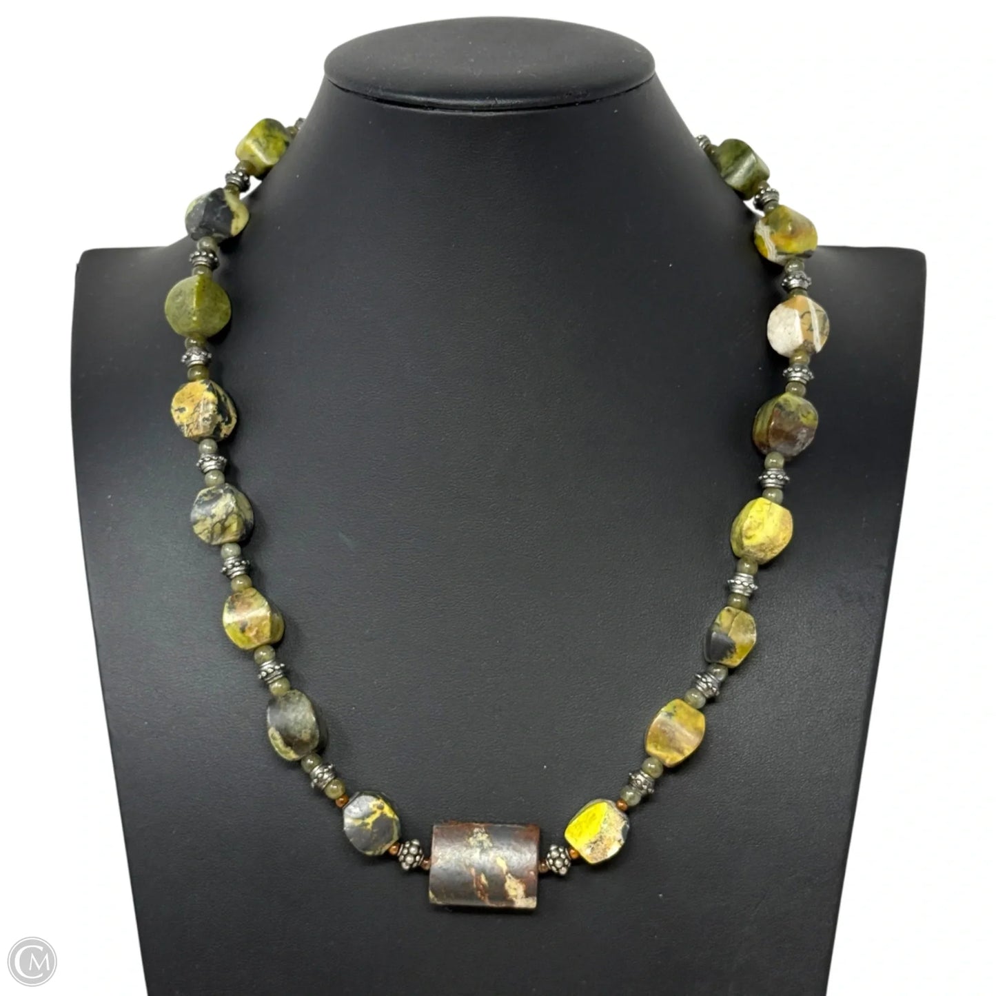 Jasper Beaded Necklace