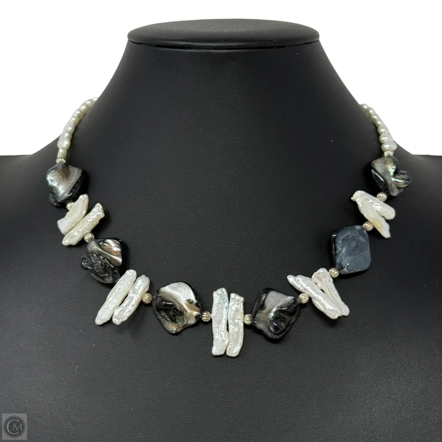 Mother Of Pearl Beaded Necklace