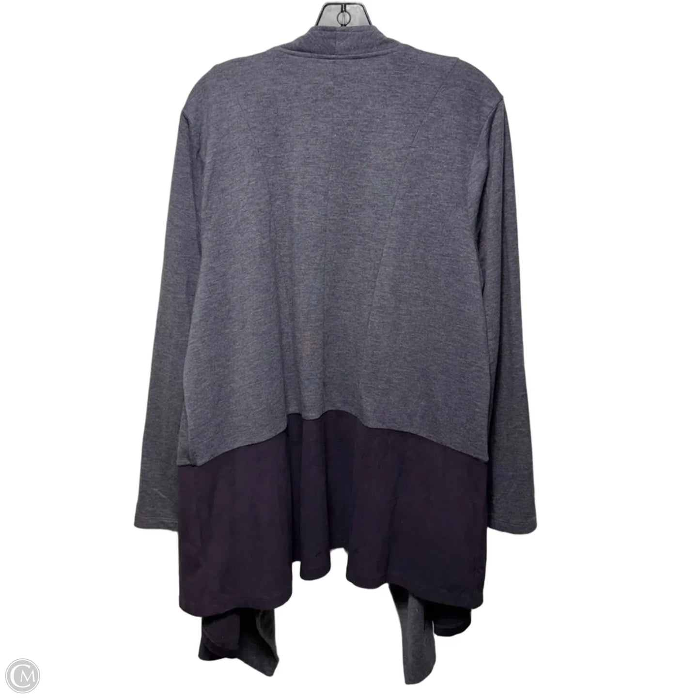 Cardigan By Logo In Purple, Size: 1x