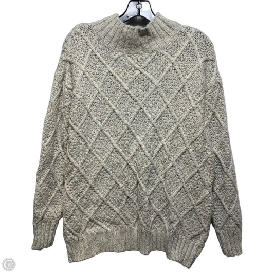 Sweater By Bohme In Cream & Grey, Size: S