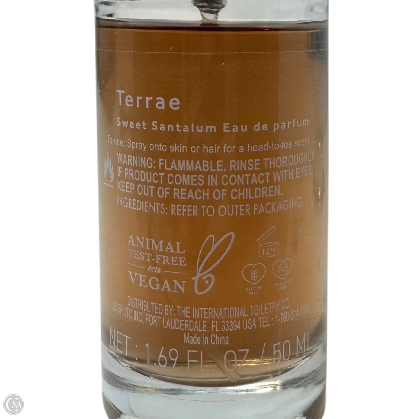 Sweet Santalum Eau De Parfum Fragrance By Terrae, 50ml