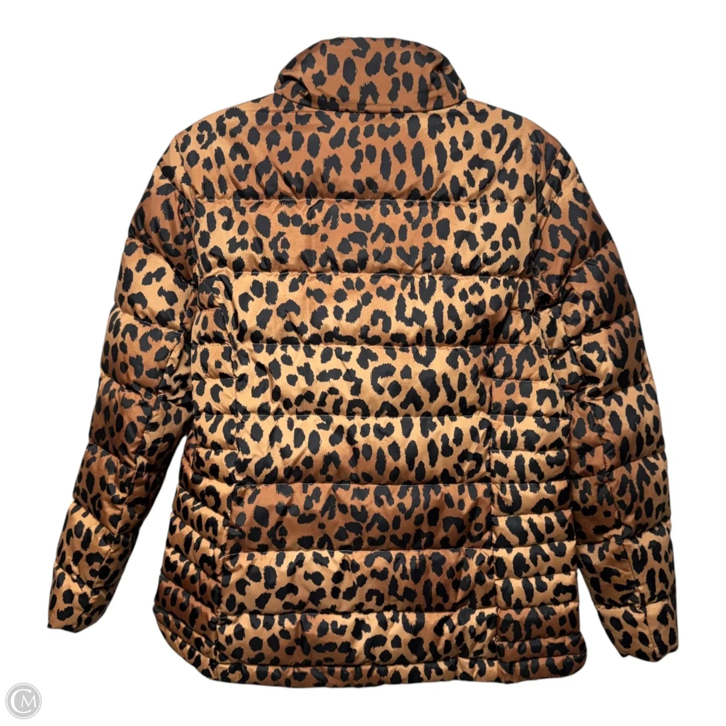 Jacket Puffer & Quilted By Lands End In Animal Print, Size: Xs