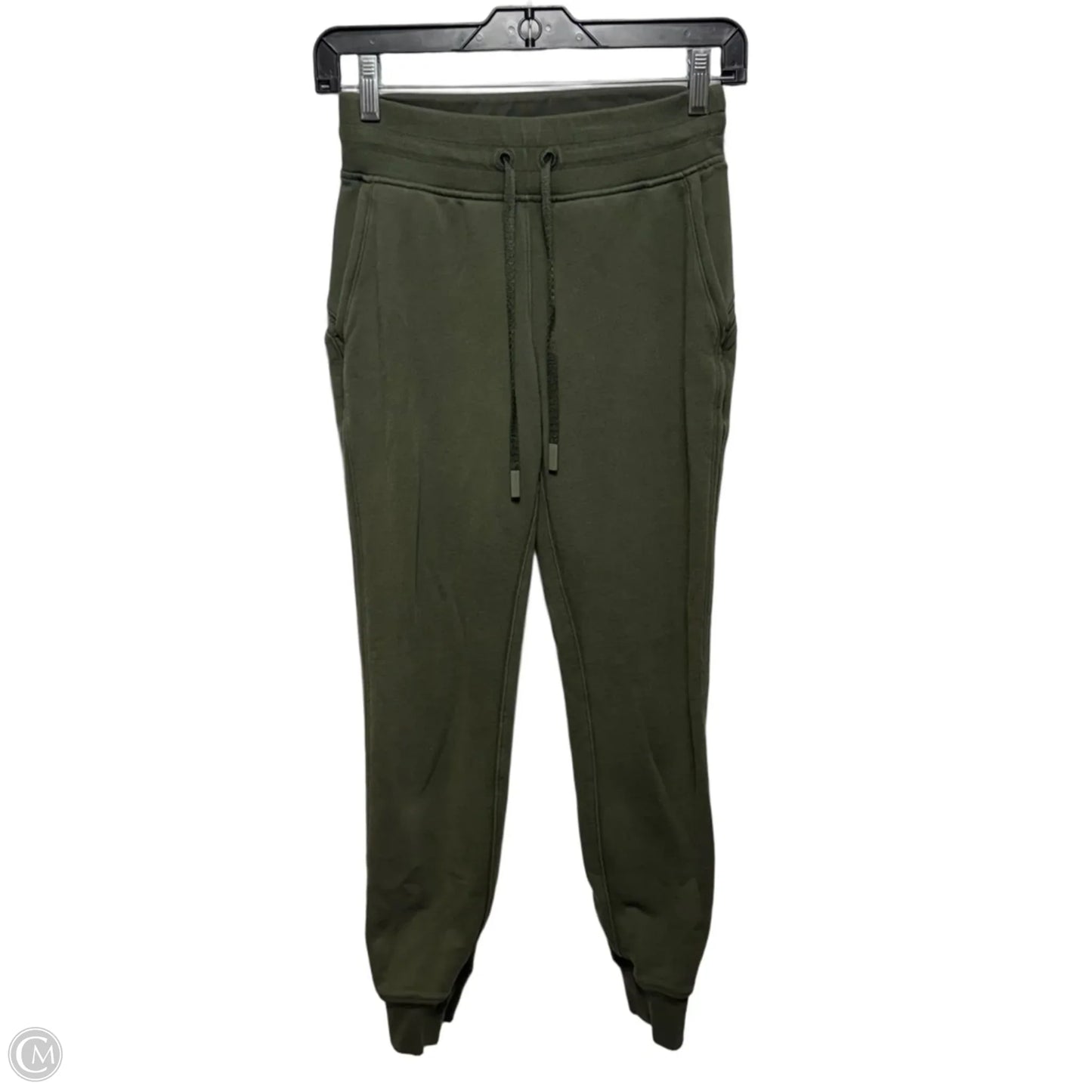 Athletic Pants By Lululemon In Green, Size: 2