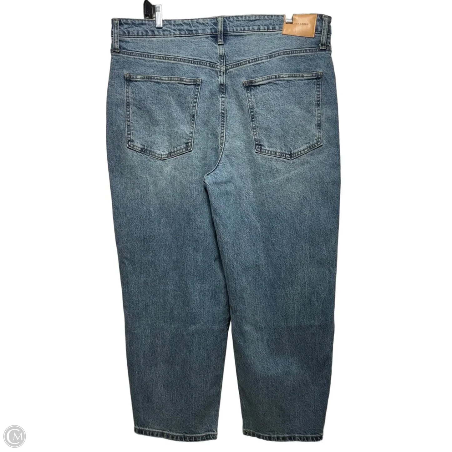 Jeans Wide Leg By Oliver Logan In Blue Denim, Size: 20