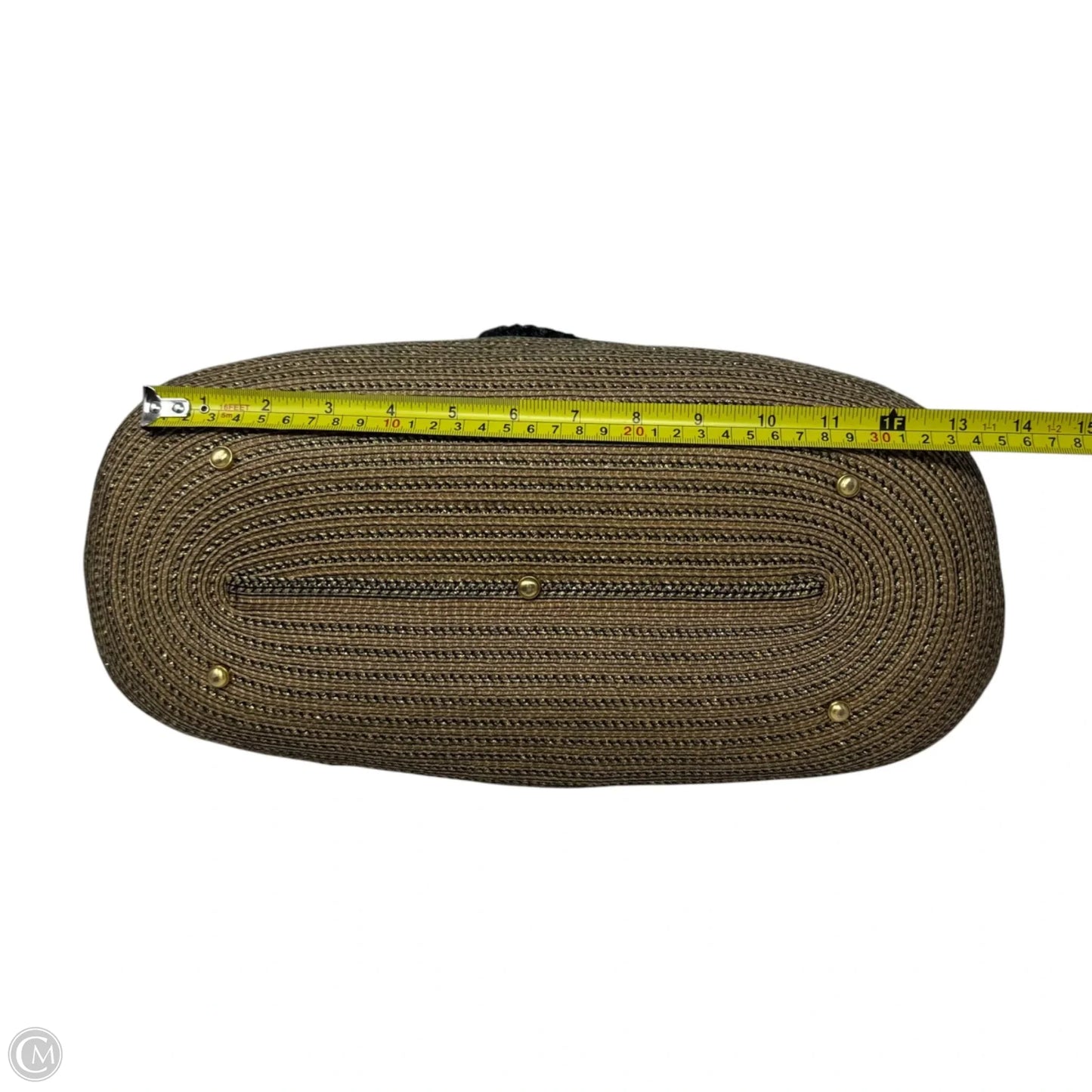 Woven Handbag By Eric Javitz, Size: Medium