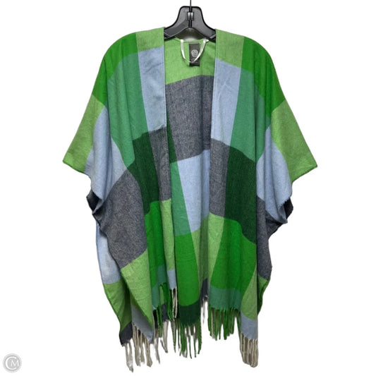 Shawl By Vince Camuto In Blue & Green, Size: Osfm