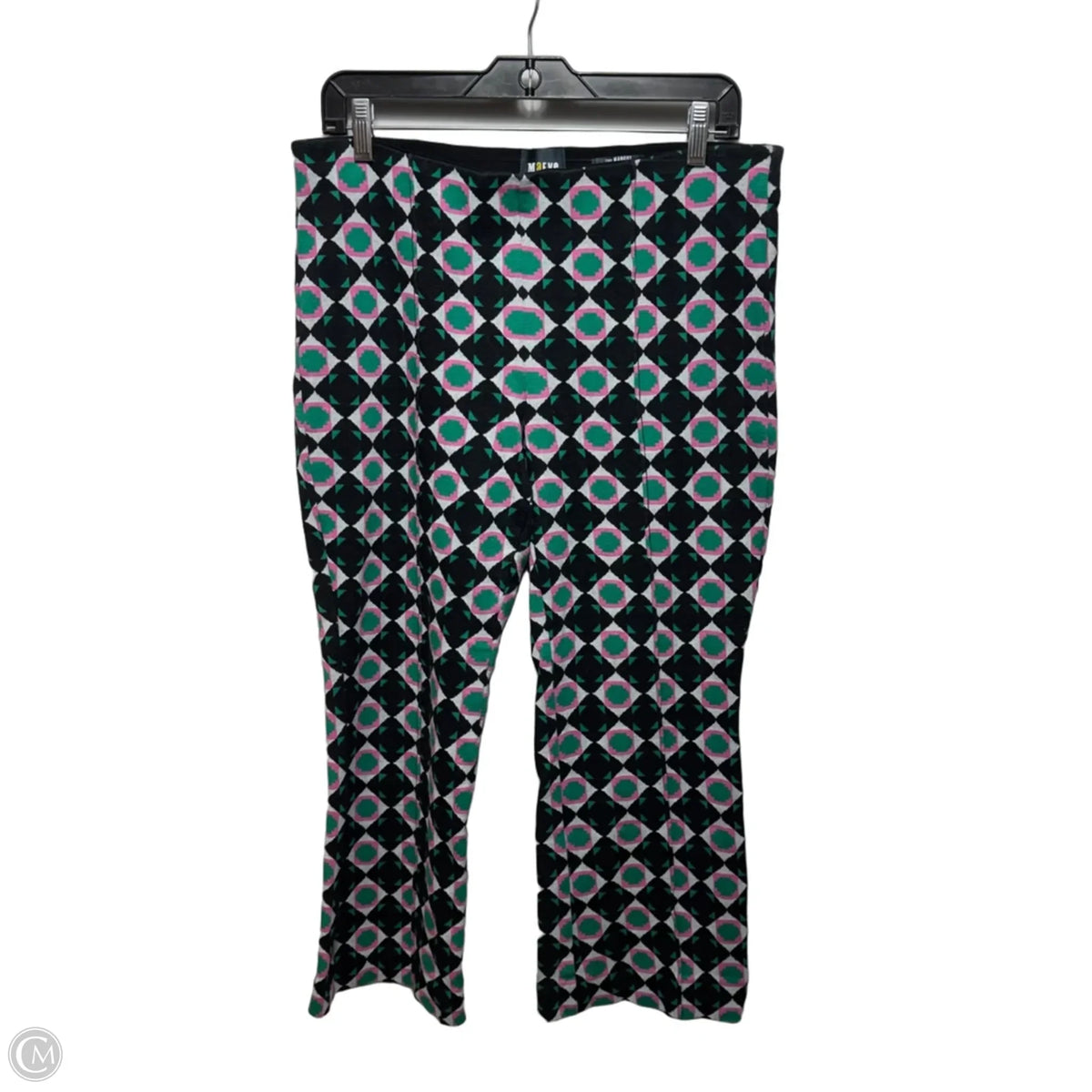 The Margot Pants By Maeve In Geometric Pattern, Size: M