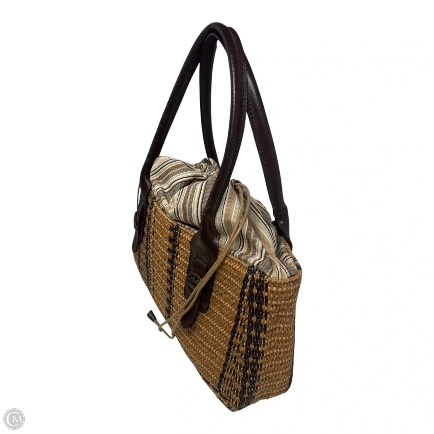 Handwoven Straw Cruise Bag By Roberto Pancani, Size: Medium