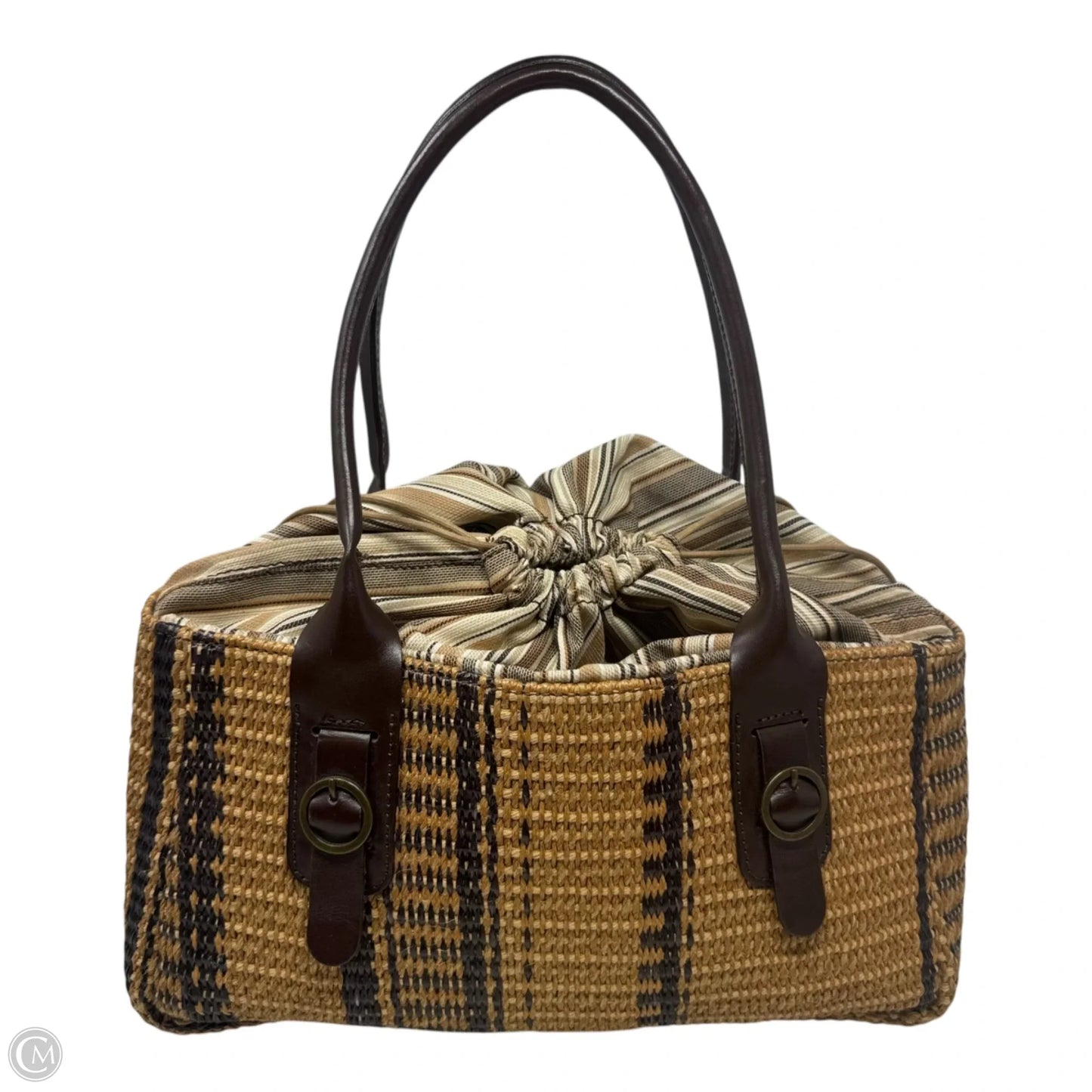 Handwoven Straw Cruise Bag By Roberto Pancani, Size: Medium