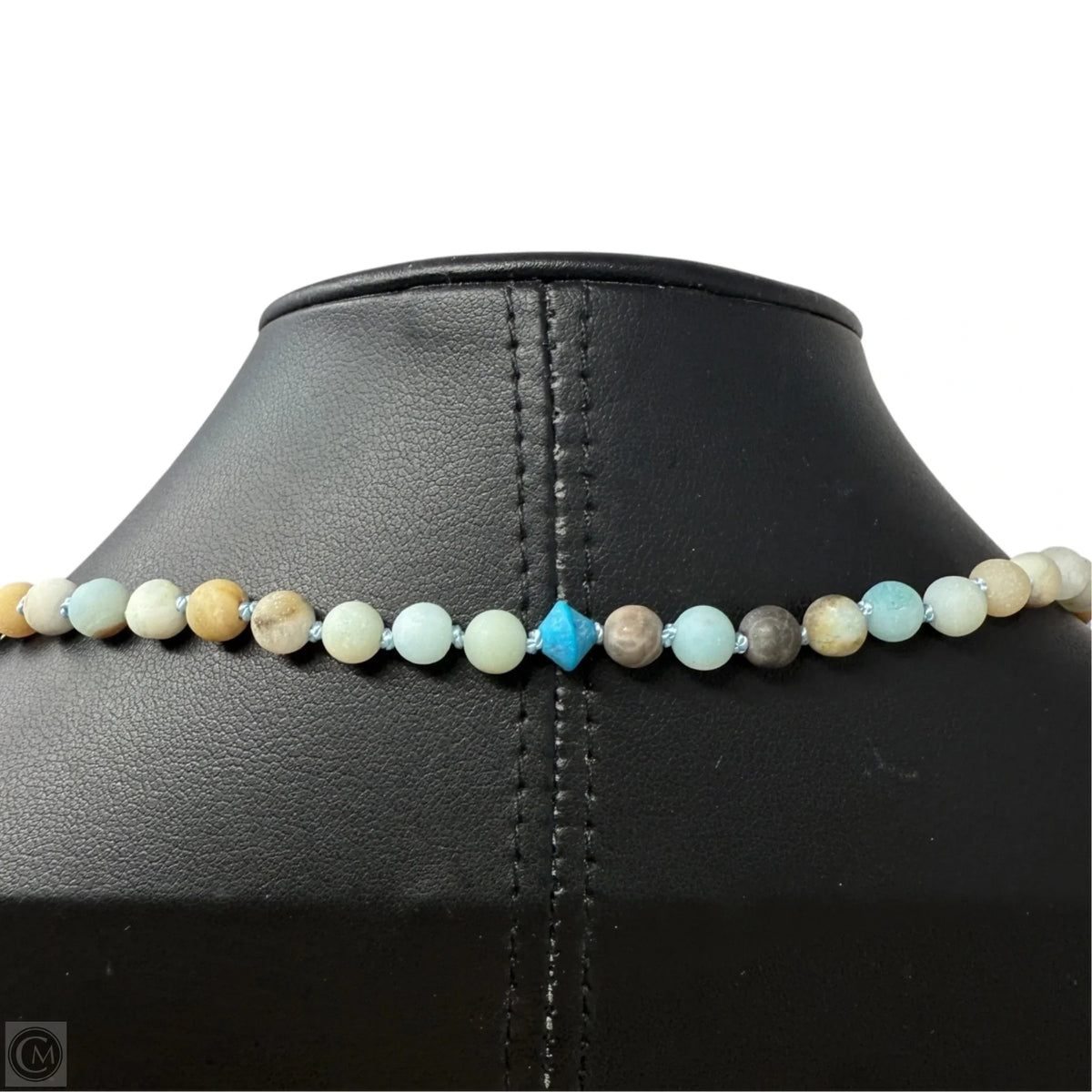 Multi Stone Beaded Evil Eye Pendant Necklace