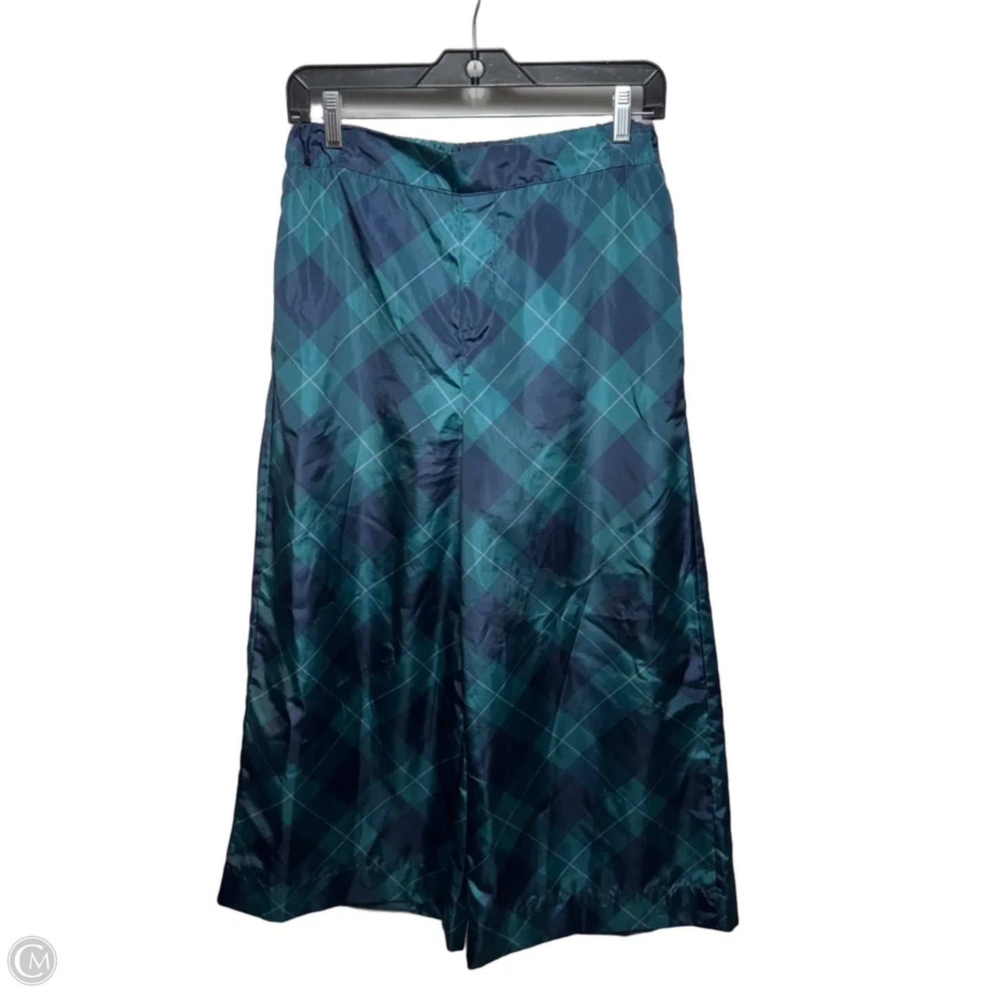 Pants Wide Leg By Maeve In Plaid Pattern, Size: S