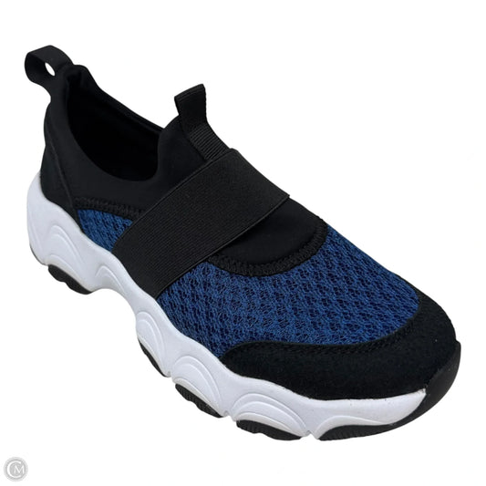 Shoes Athletic By Alegria In Black & Blue, Size: 8
