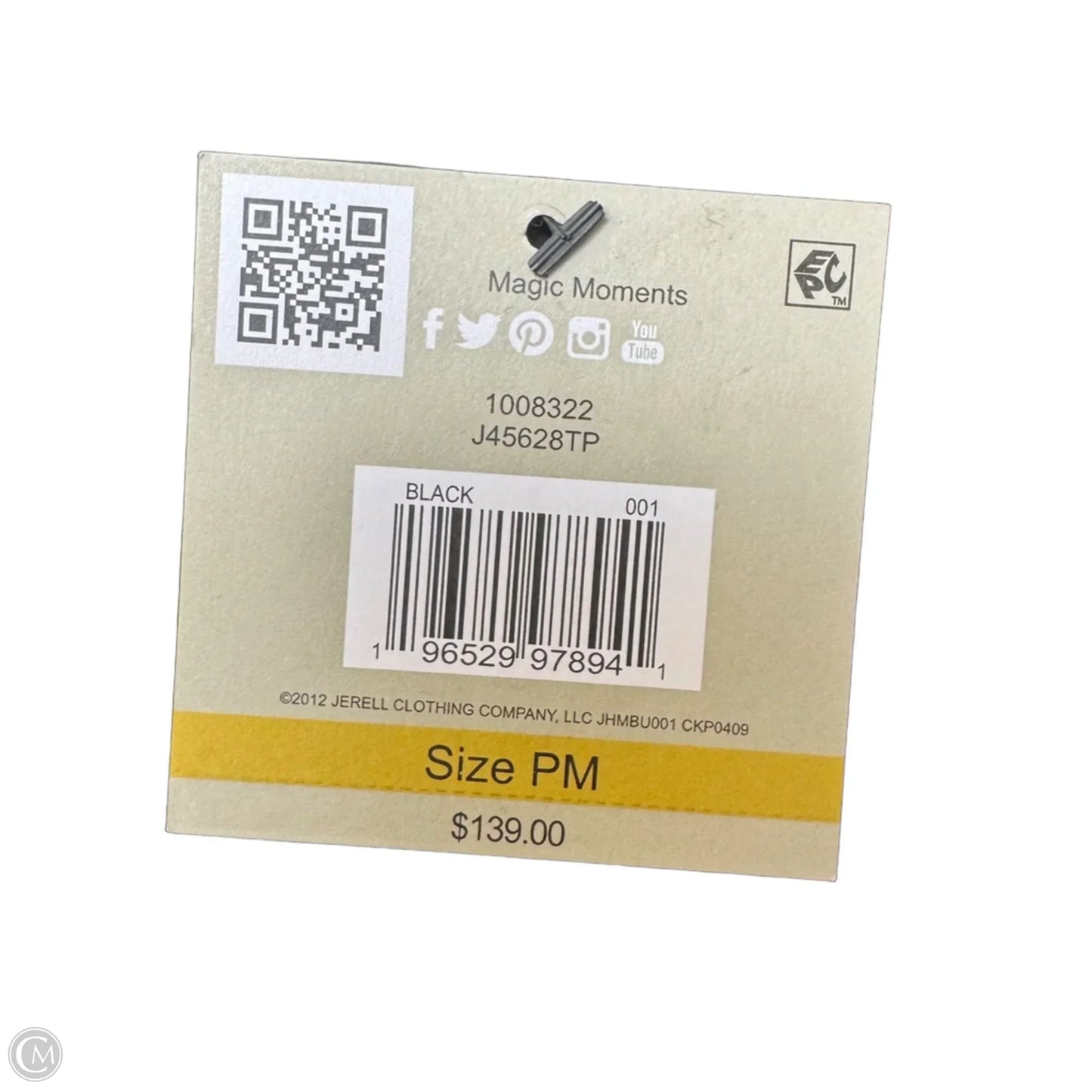Top Long Sleeve By John Mark In Floral Print, Size: Mp