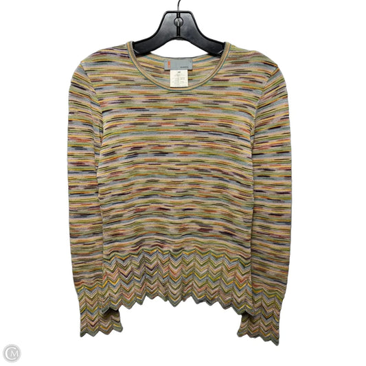 Sweater Luxury Designer By Missoni In Multi-colored, Size: 4 (40 It)