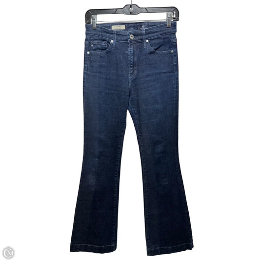 Janis High Rise Flare Jeans By Adriano Goldschmied In Blue Denim, Size: 2/26