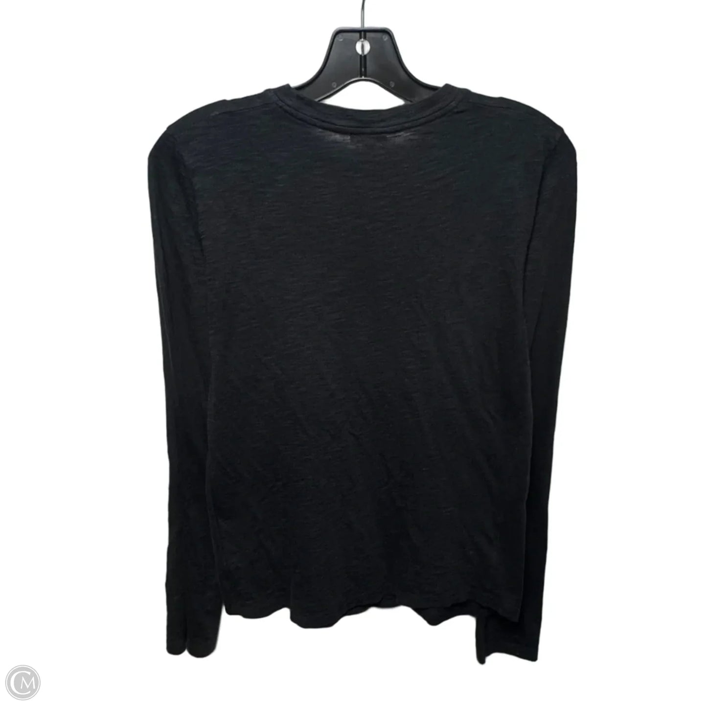 Top Long Sleeve Basic By Vince In Black, Size: S