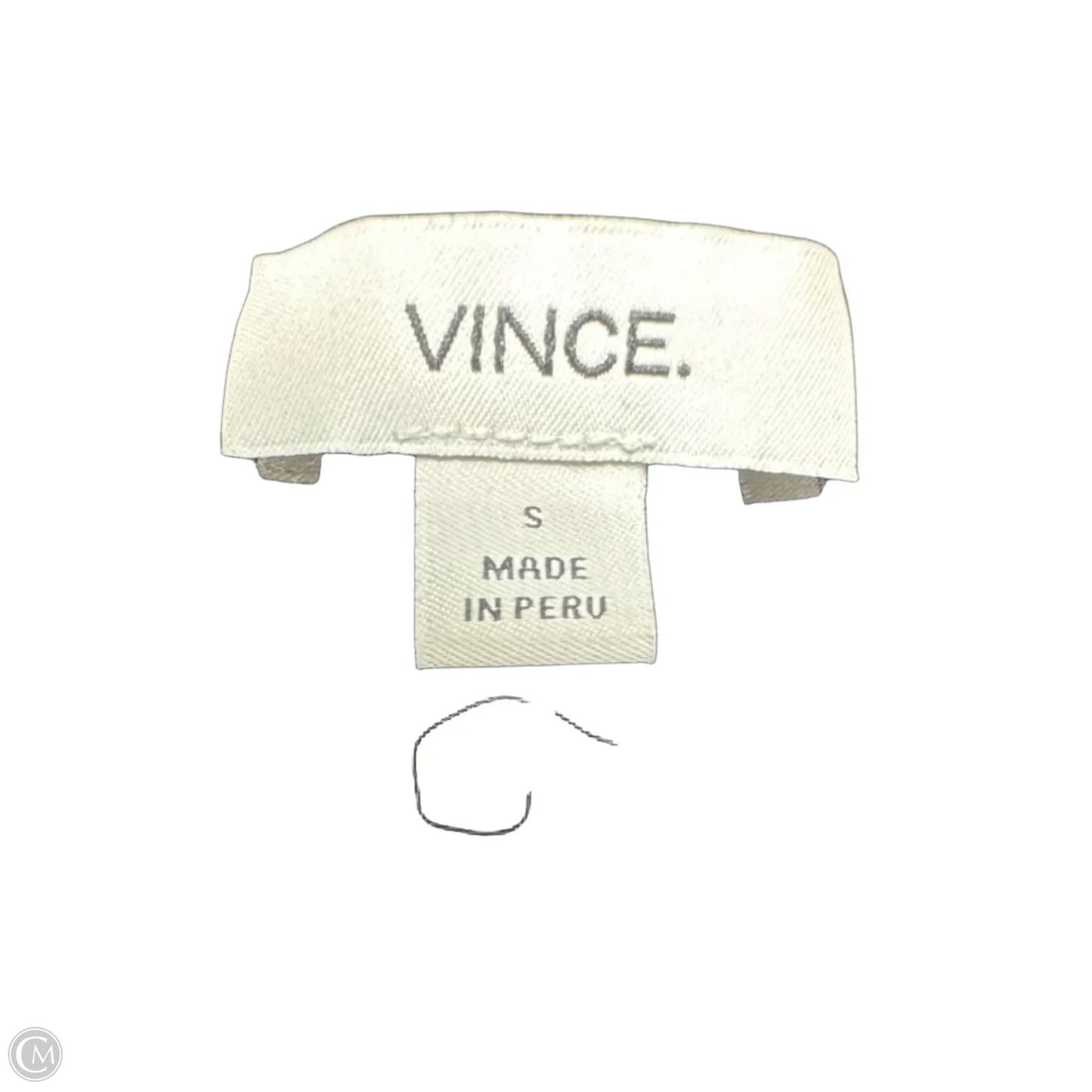 Top Long Sleeve Basic By Vince In Black, Size: S