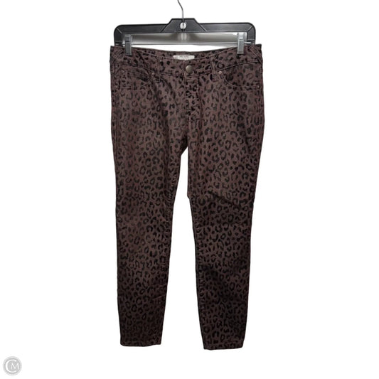 Jeans Skinny By Free People In Animal Print, Size: 4/27