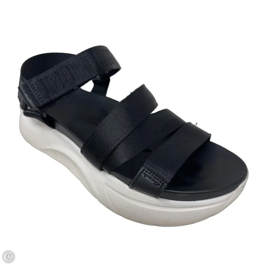 Sandals Designer By Ugg In Black, Size: 8