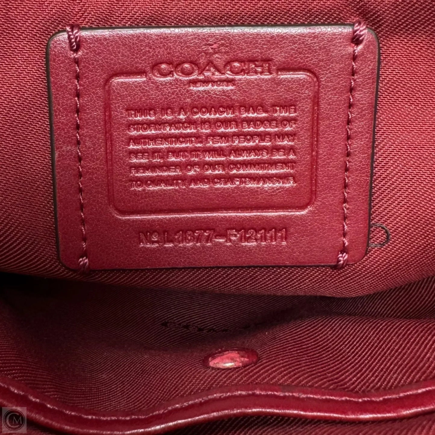 Swagger 27 Handbag Designer By Coach, Size: Medium