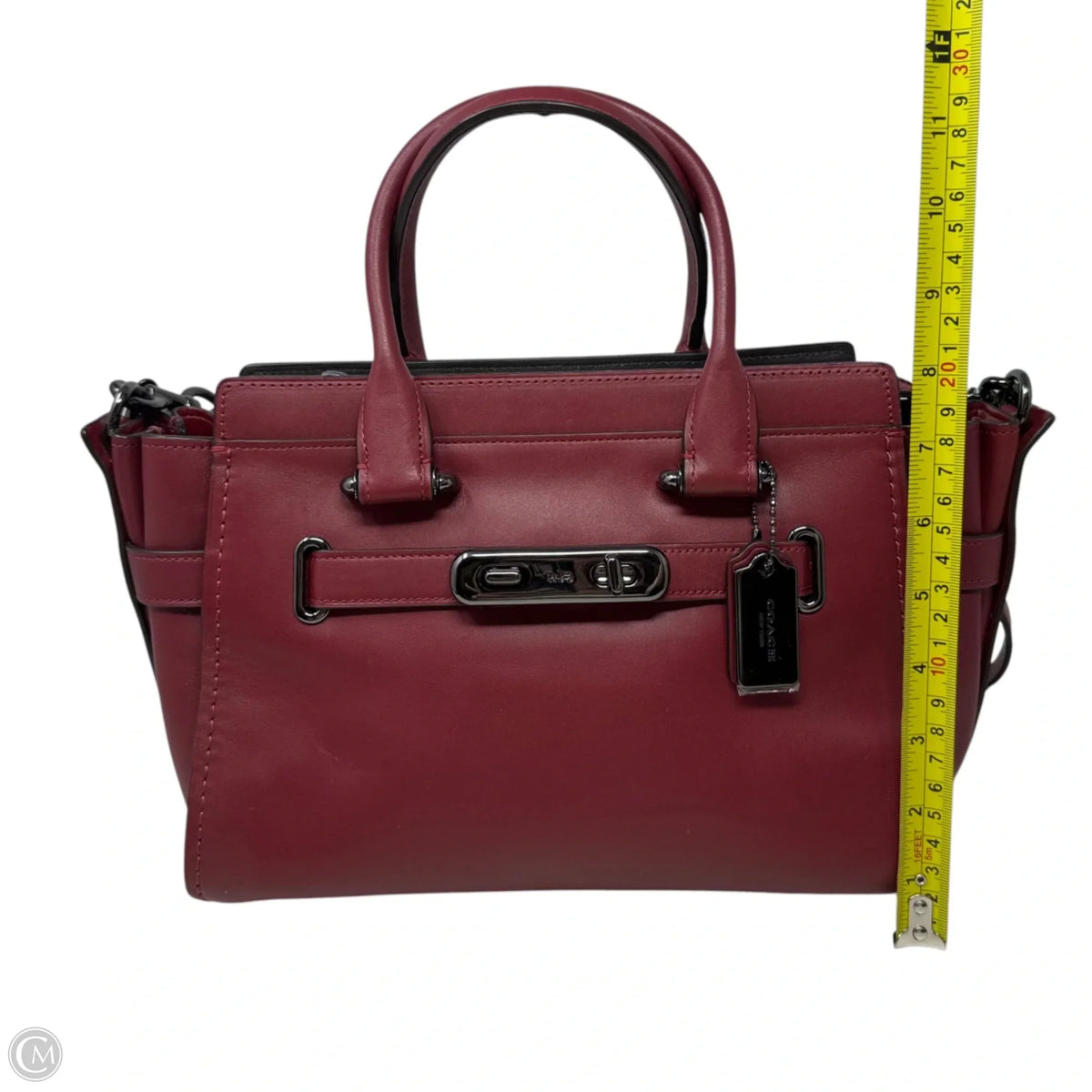 Swagger 27 Handbag Designer By Coach, Size: Medium