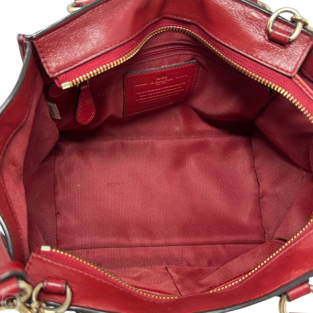 Handbag Designer By Coach, Size: Medium