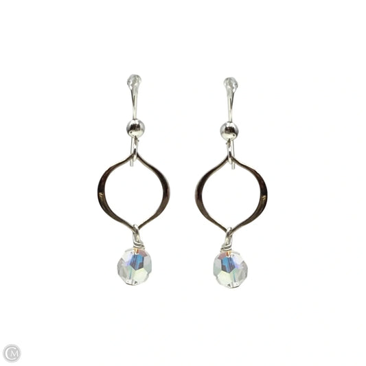 Sterling Silver Hook Beaded Dangle Earrings