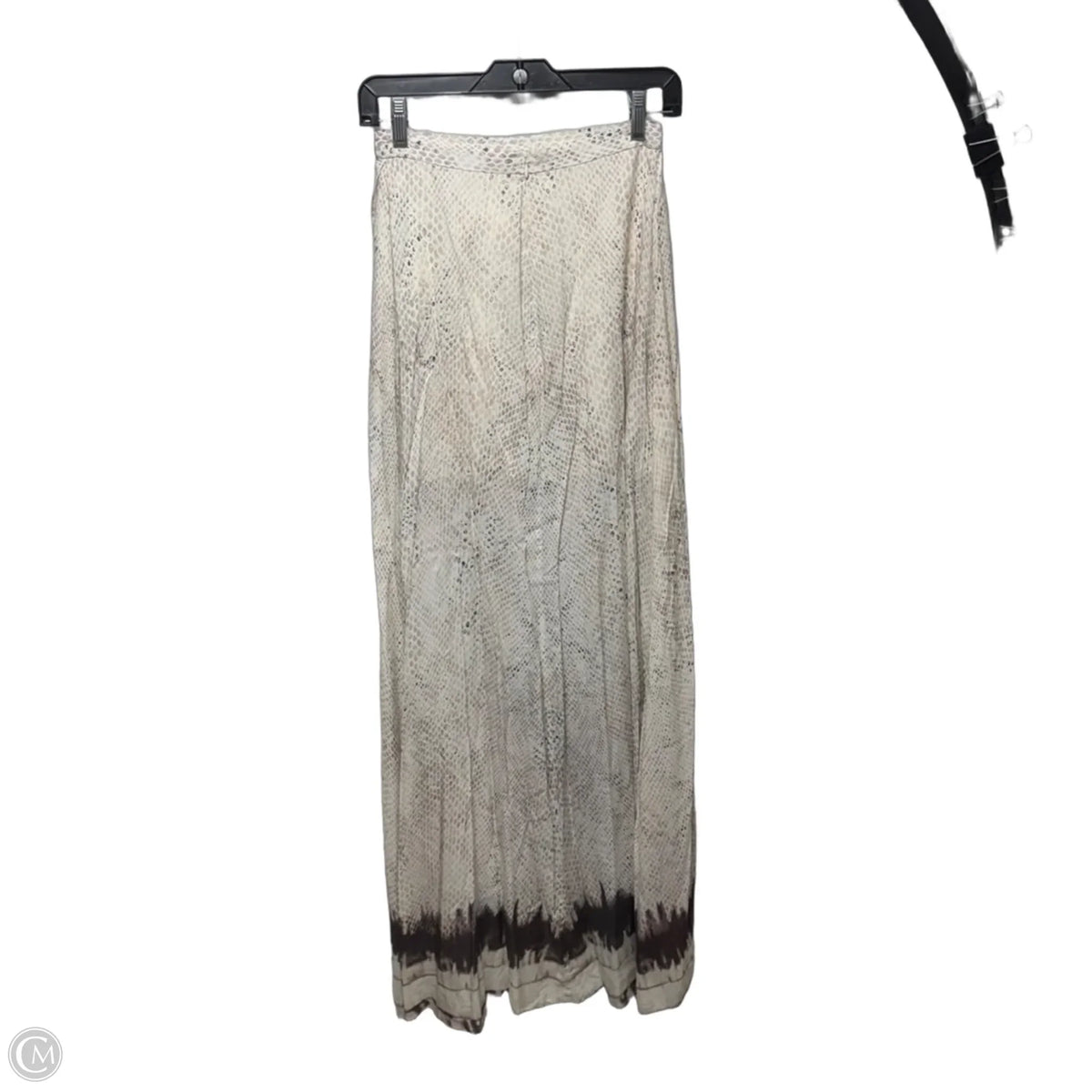 Python Skirt Maxi By TJD In Snakeskin Print, Size: Xs