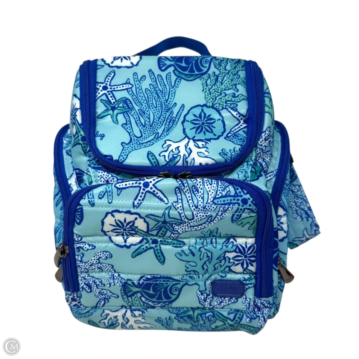 Sea Life Caddy Toiletry Bag By Lug, Size: Small
