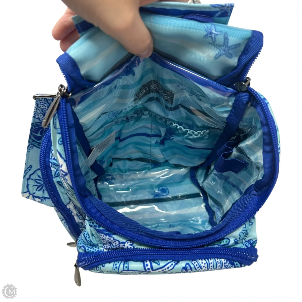 Sea Life Caddy Toiletry Bag By Lug, Size: Small
